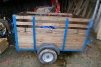 6' X 4' SHEEP/CALF TRAILER C/W COVER - 3