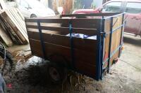 6' X 4' SHEEP/CALF TRAILER C/W COVER - 11