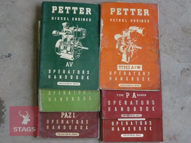 PETTER OPERATORS HANDBOOKS