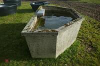 LARGE CONCRETE WATER TROUGH - 2