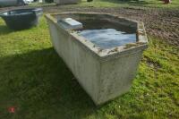 LARGE CONCRETE WATER TROUGH - 5