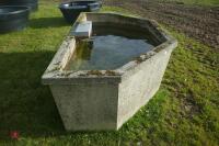 LARGE CONCRETE WATER TROUGH - 6