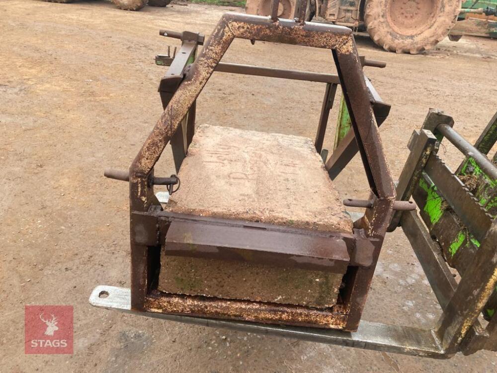 TRACTOR WEIGHT BLOCK