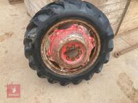 2 X MASSEY FERGUSON WHEELS - 4