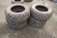 4 X BIGHORN FRONT & REAR GATOR TYRES - 9