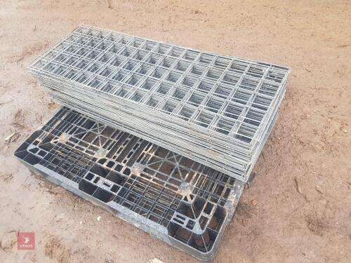 50 X STRONG WELD MESH PANELS
