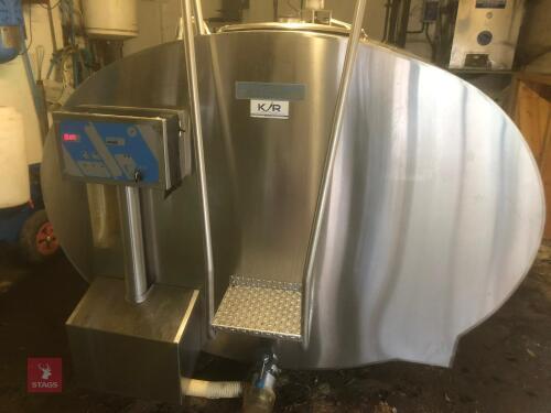 4600L MUELLER BULK MILK TANK