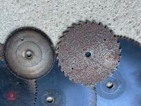 APPROXIMATELY 8 BRUSHCUTTER BLADES - 2