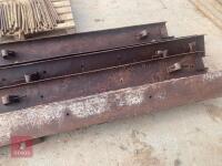 CONCRETE SHUTTERING, 9 LENGTHS WITH PINS - 3