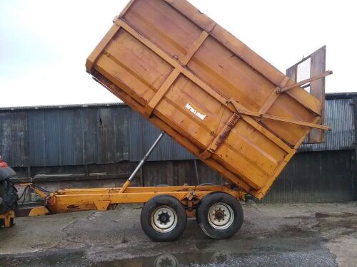 1995 RICHARD WESTERN 10 TONNE GRAIN/SILAGE TRAILER