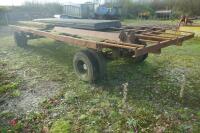 22' 4 WHEEL BALE TRAILER (S/R) (#) - 13