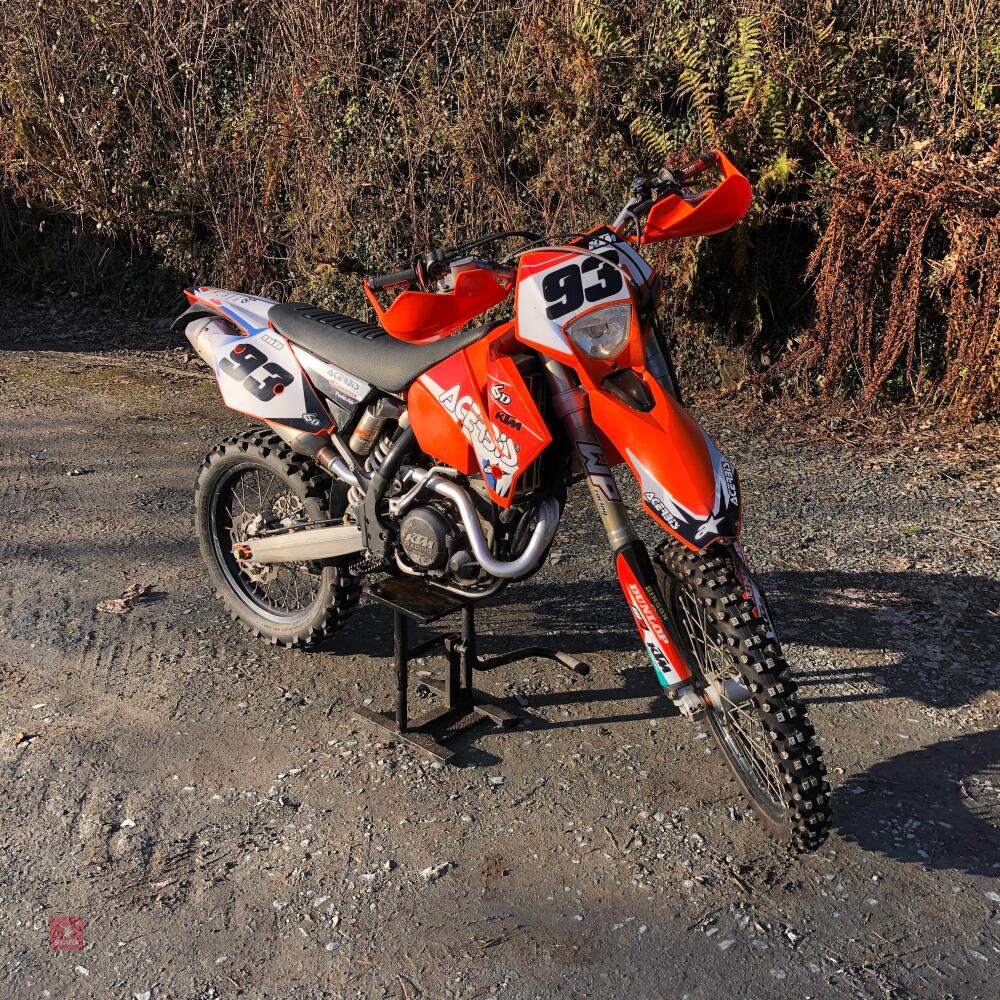 2005 KTM EXC 250F ENDURO MOTORCYCLE