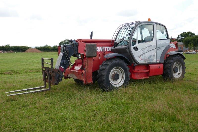 2009 MANITOU CONSTRUCTION TELEHANDLER MT1436R