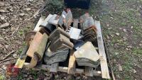 PALLET OF ROOF RIDGETILES - 2