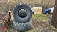 3X 560/60 R22.5 TYRES