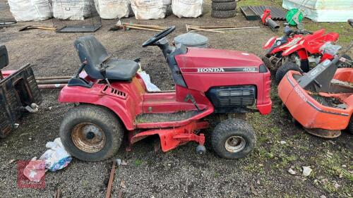 HONDA 4013 RIDE ON LAWN MOWER S/R