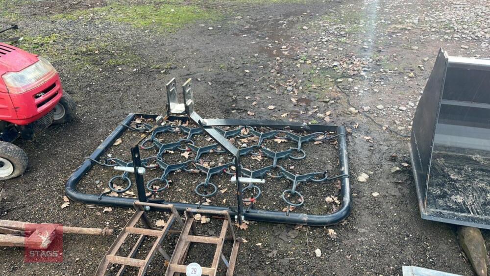 3 POINT LINKAGE CHAIN HARROWS