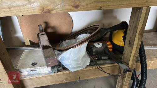 3 HOOVERS, PLANER ETC