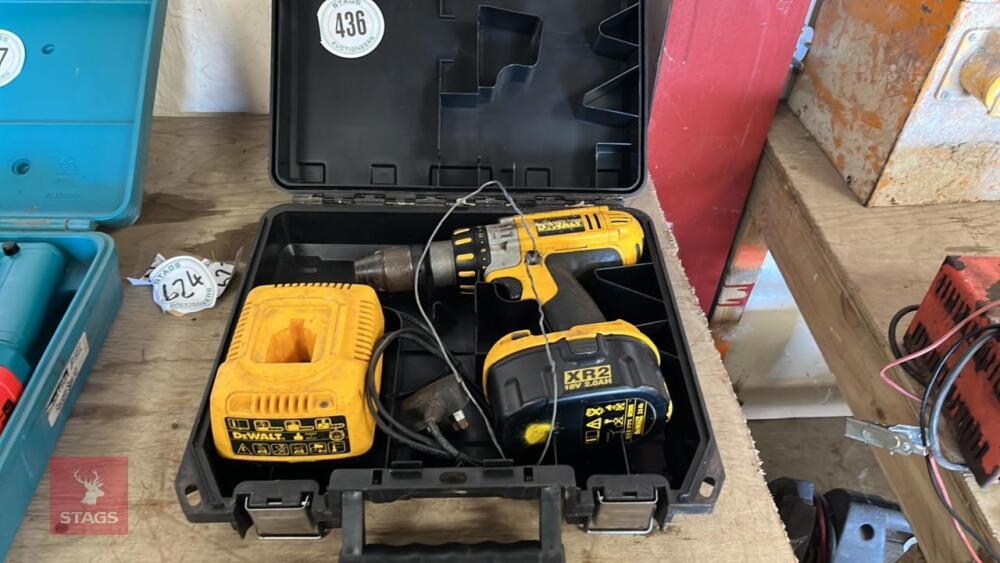 DEWALT CORDLESS DRILL 18V