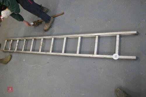 ALUMINIUM SINGLE LADDER