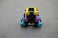 SET OF 6 DTX FITNESS WEIGHTS - 3