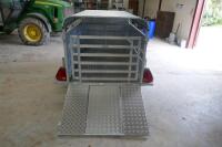 CLH 7'4'4" LIVESTOCK CANOPY TRAILER - 15