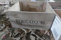 3 WOODEN WINE BOXES - 4