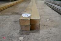 4 LENGTHS OF SAWN TIMBER - 3