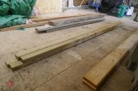 4 LENGTHS OF SAWN TIMBER - 4