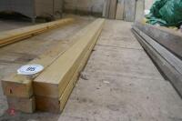 4 LENGTHS OF SAWN TIMBER - 5