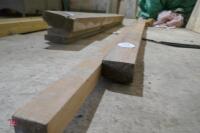 2 LENGTHS OF SAWN TIMBER - 4