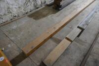 2 LENGTHS OF SAWN TIMBER - 4