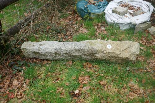 1 GRANITE GATE POST