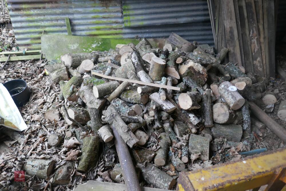 SMALL HEAP OF FIREWOOD LOGS