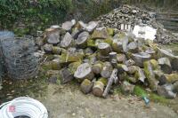 HEAP OF UNPROCESSED FIREWOOD LOGS - 12