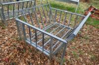 GALVANISED 5' X 5' ROUND BALE FEEDER - 5