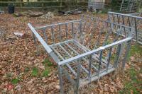 GALVANISED 5' X 5' ROUND BALE FEEDER - 6