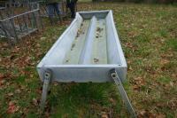 FREESTANDING GALVANISED CATTLE TROUGH - 5