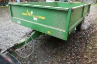 2008 AW DS4 SINGLE AXLE TIPPING TRAILER - 3