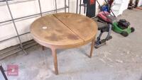 ROUND WOODEN TABLE