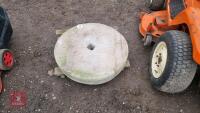 LARGE CONCRETE MILL STONE - 3