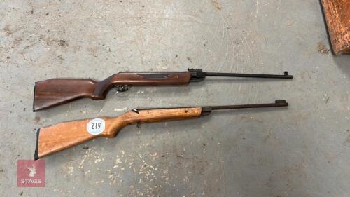 2 X AIR RIFLES