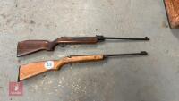 2 X AIR RIFLES