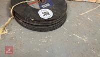 11X12'' METAL CUTTING DISKS - 3