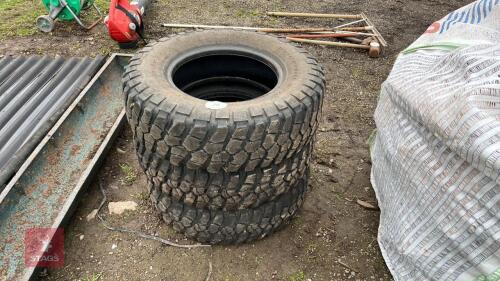 3 X MUD TERRAIN TYRES 40% TREAD