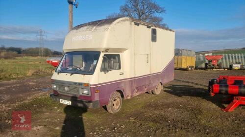 BVW LT35 3.5T HORSE LORRY