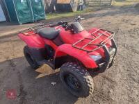 2007 HONDA TRX 420 TM7 2WD QUAD BIKE