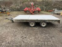 IFOR WILLIAMS 12' FLAT BED TRAILER - 3