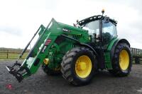 2015 JOHN DEERE 6150R 4WD TRACTOR - 48