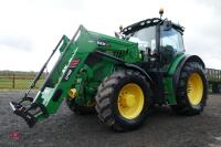 2015 JOHN DEERE 6150R 4WD TRACTOR - 50